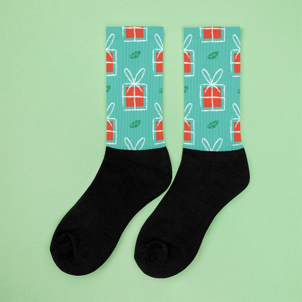 Holiday Funny Cute Pattern Christmas Winter Socks